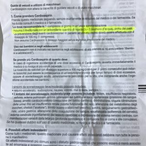 Scusi infermiere, a cosa serve la Cardioaspirina?