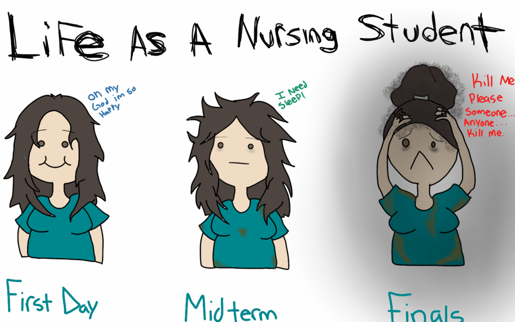 La vita di uno studente di infermieristica