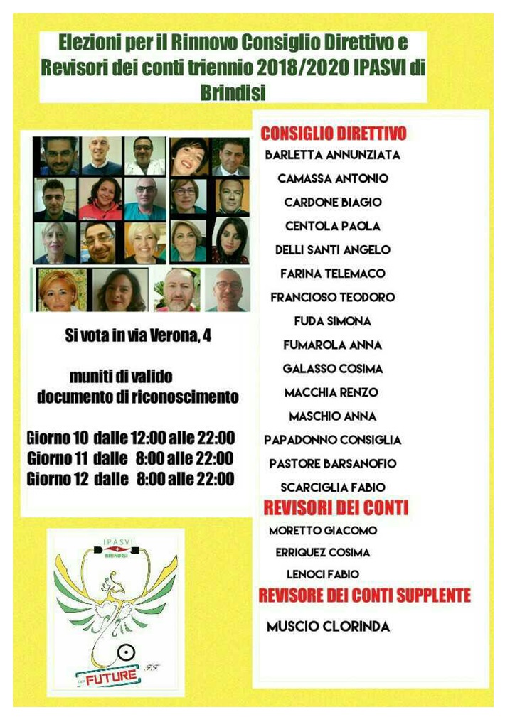 Il collegio provinciale Ipasvi di Brindisi si rinnova con la lista "Future"