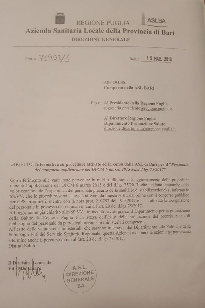 Assunzione infermieri Puglia: tempi biblici