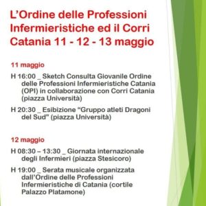 Giornata Internazionale dell'Infermiere, le iniziative dell'OPI Catania 6