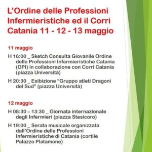 Giornata Internazionale dell'Infermiere, le iniziative dell'OPI Catania 6