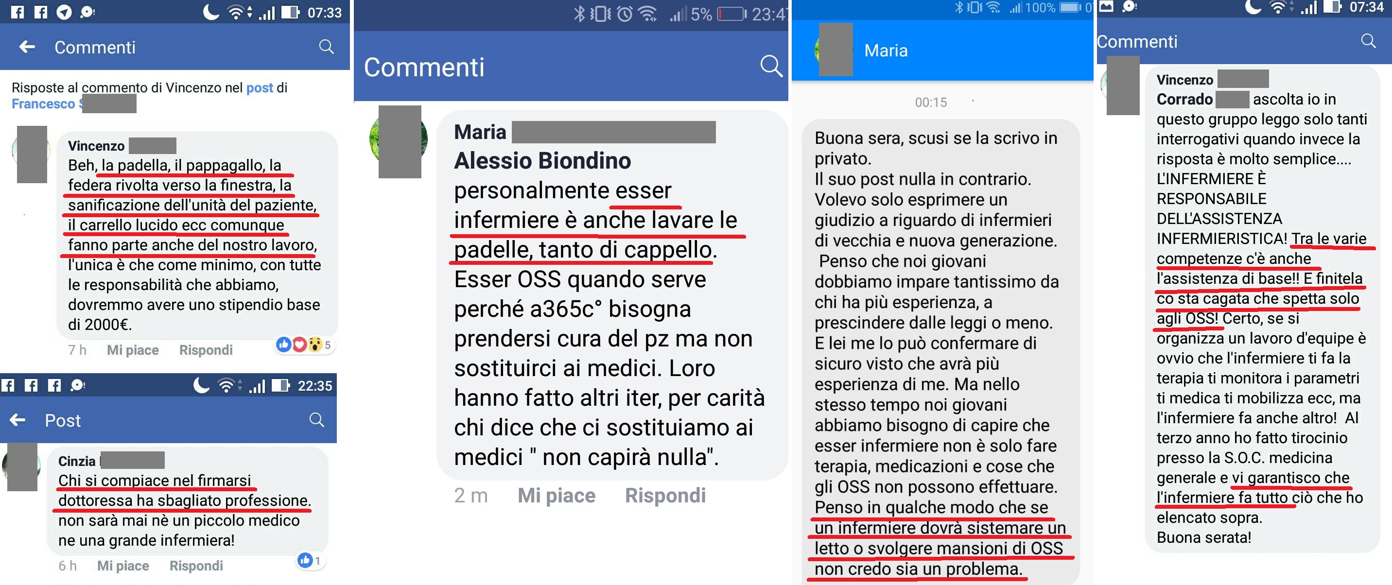 L'infermiere deve compensare l'assenza di OSS o no? 1