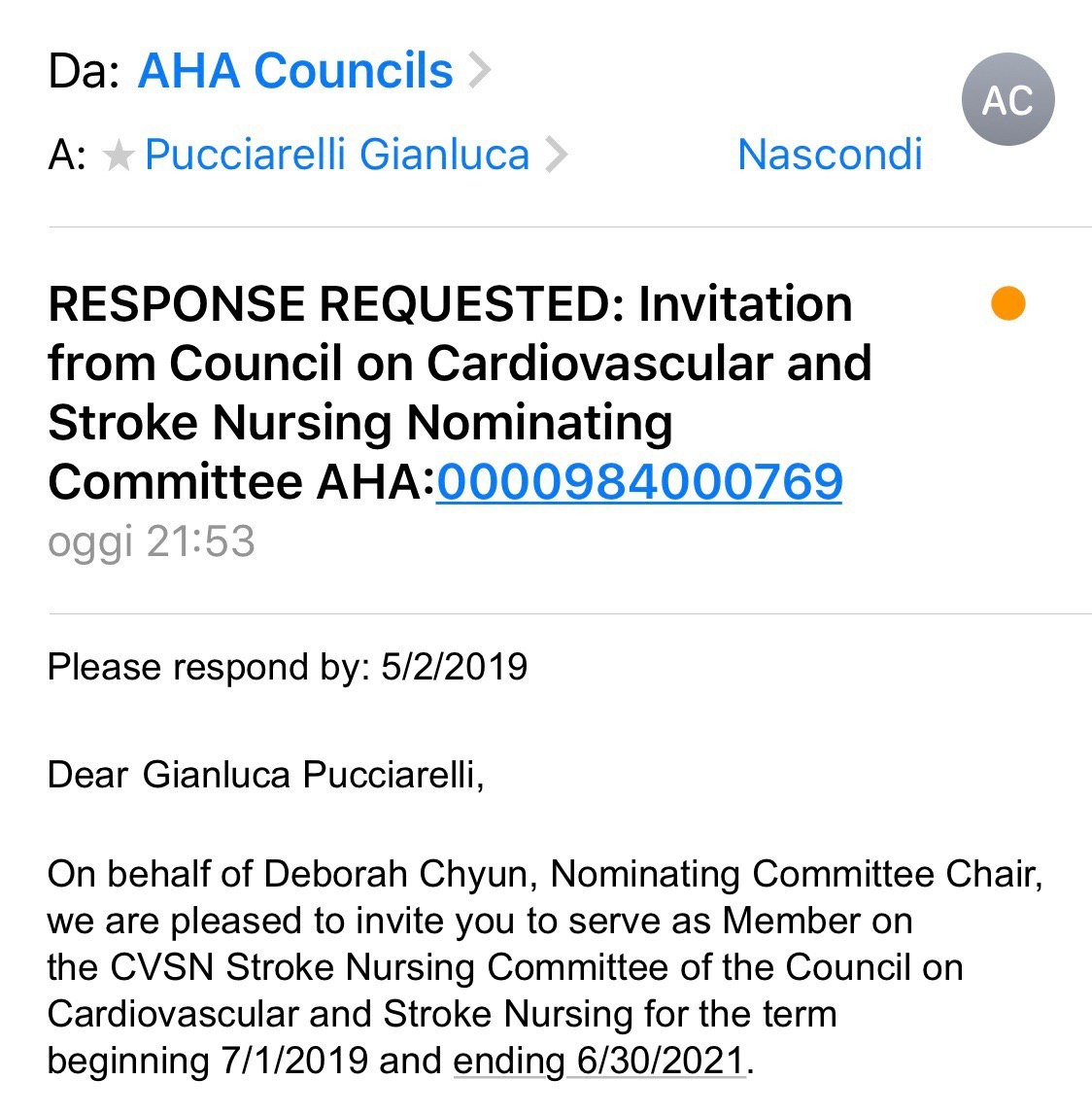 Ancora una volta l’infermieristica Italiana trova spazio nei contesti internazionali