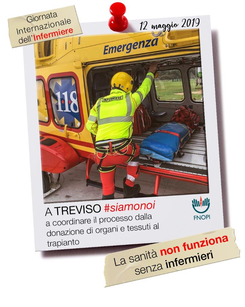 "La sanità non funziona senza infermieri" è lo slogan per le celebrazioni del 12 maggio 1