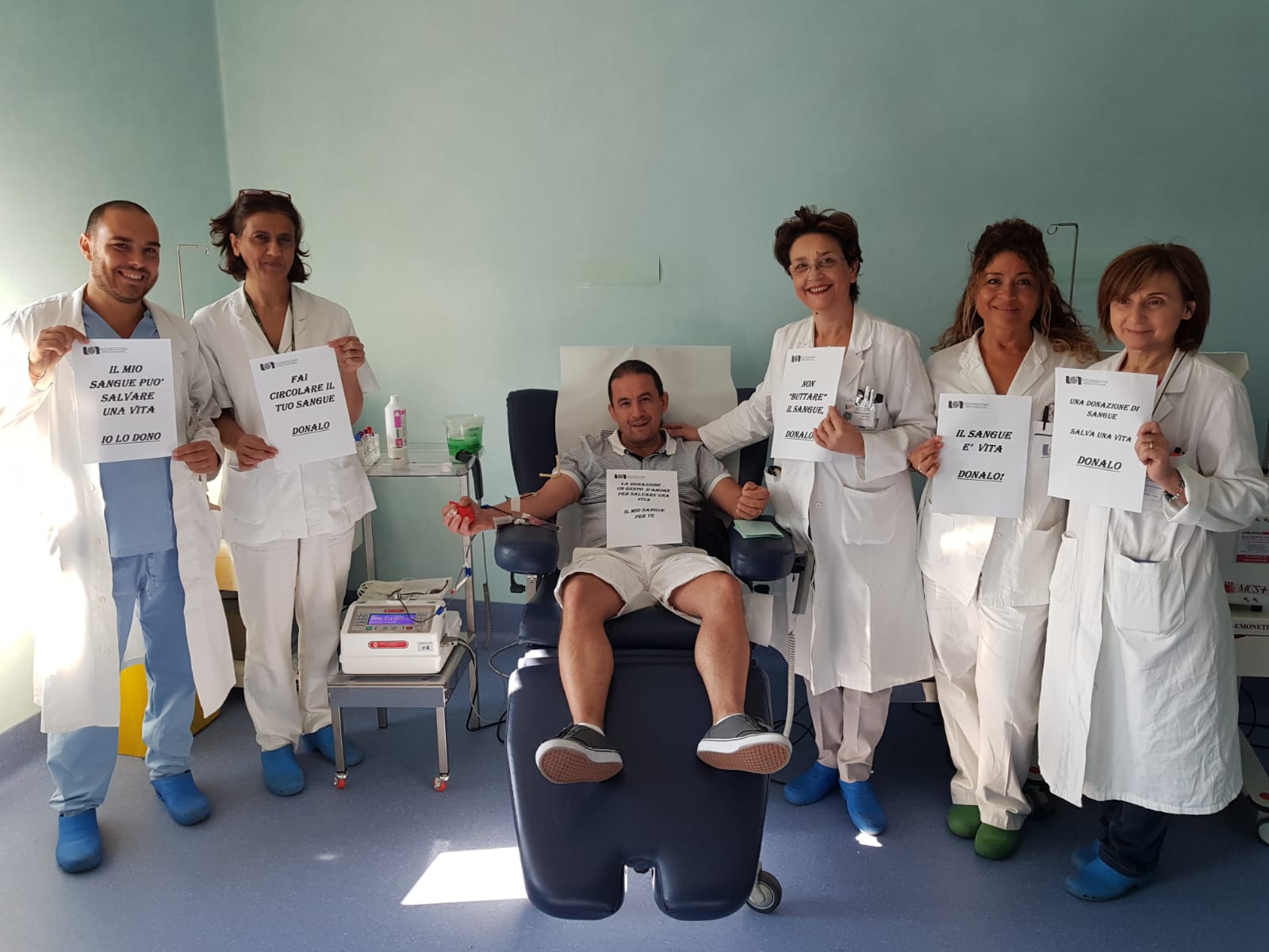 Napoli: parte al "Pascale" la campagna di sensibilizzazione per la donazione di sangue 1