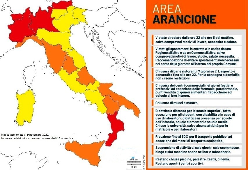 Coronavirus, l'Italia cambia ancora colore: altre 5 ...